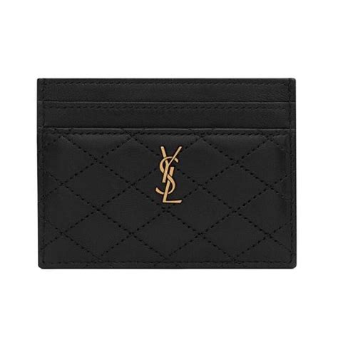 ysl card case most popular women|ysl lambskin case.